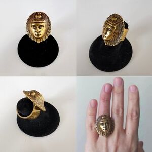 Vintage 1970s Pharoah Ring